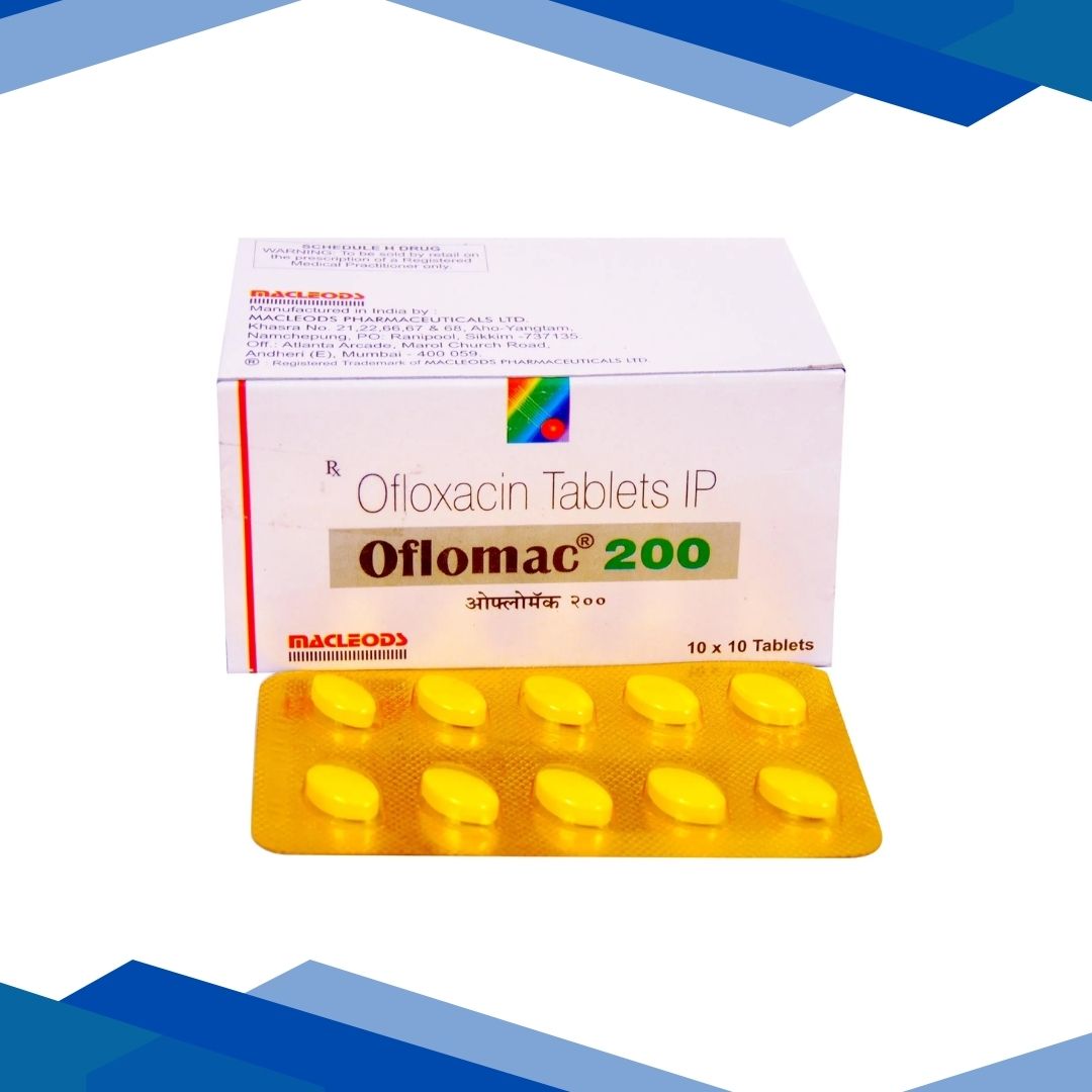 Oflomac 200mg Tablet 10'S