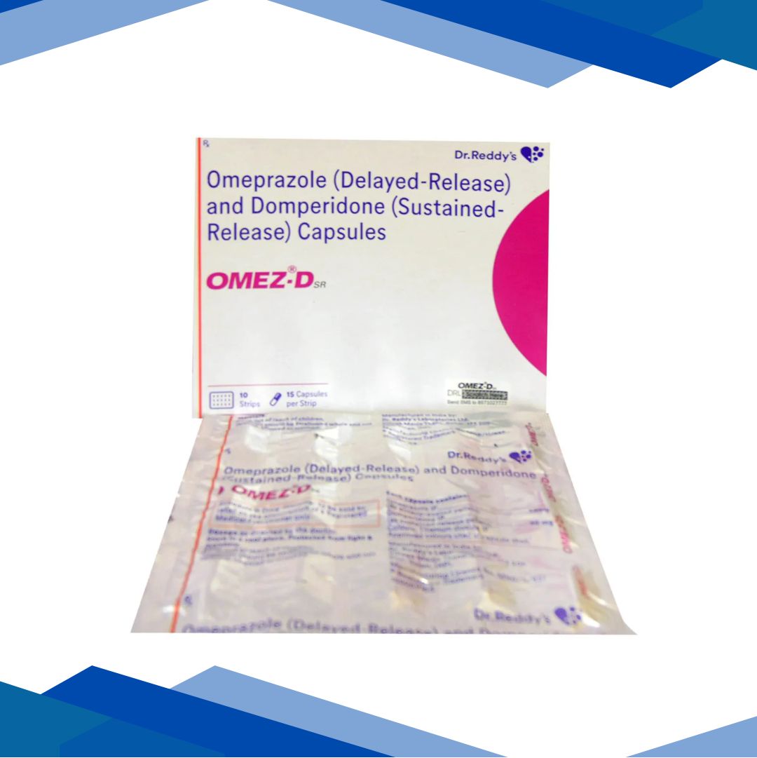 OMEZ D SR+ 40/30mg Capsule 15's