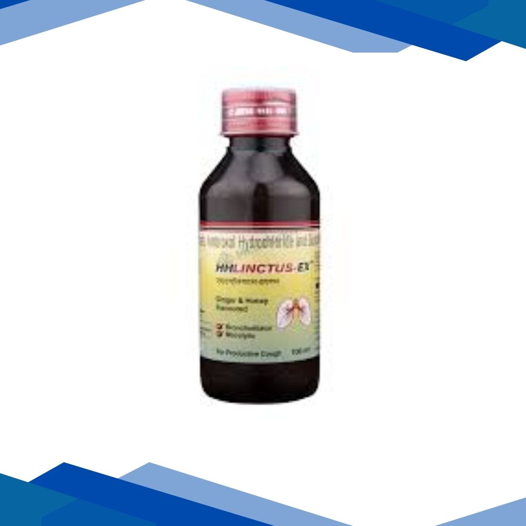 HH Linctus EX Ginger & Honey Flavoured Expectorant 100ml