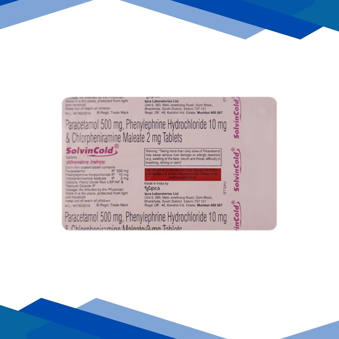 Solvin Cold Tablet 10'S