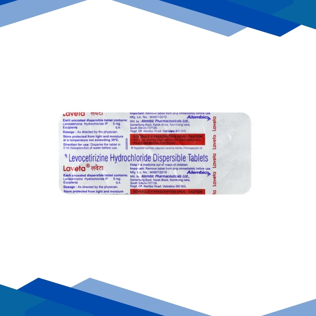 Laveta 5mg Tablet 10'S