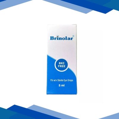 BRINOLAR BKC FREE 1% Eye Drops 5ml