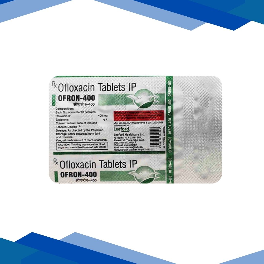 OFRON 400 Tablet 10's