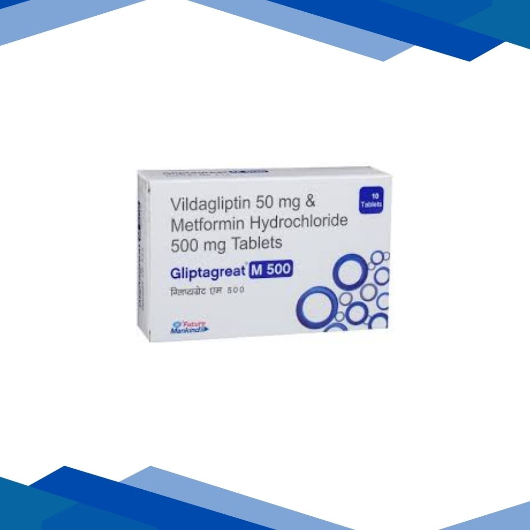 GLIPTAGREAT M 500mg Tablet 10's
