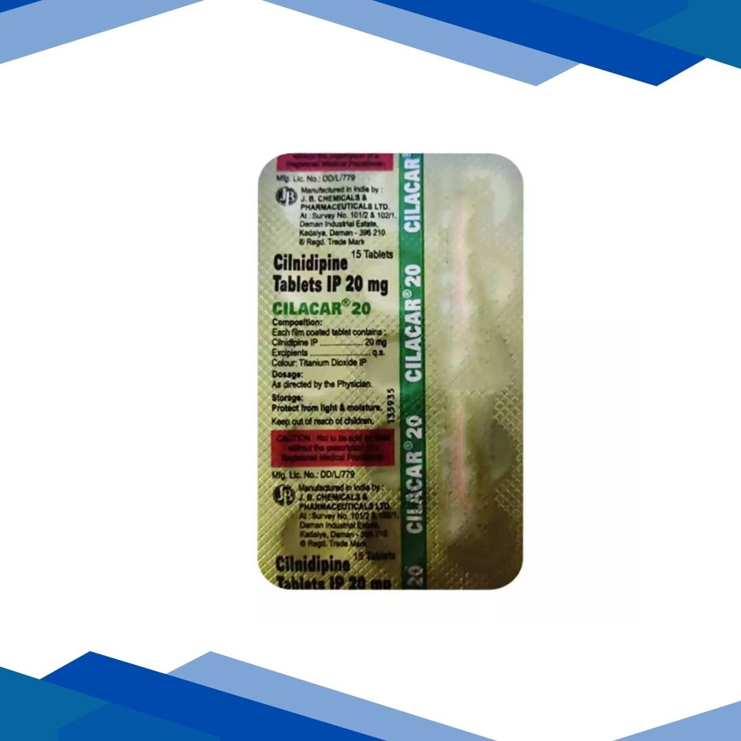 CILACAR 20 Tablet 15's