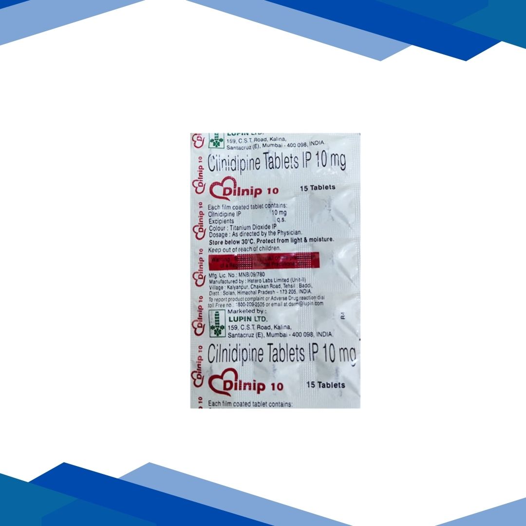 DILNIP 10 Tablet 15's