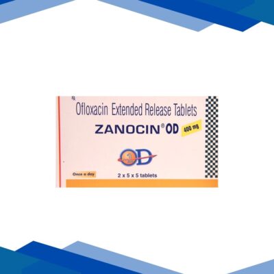 Zanocin OD 400mg Tablet 5'S
