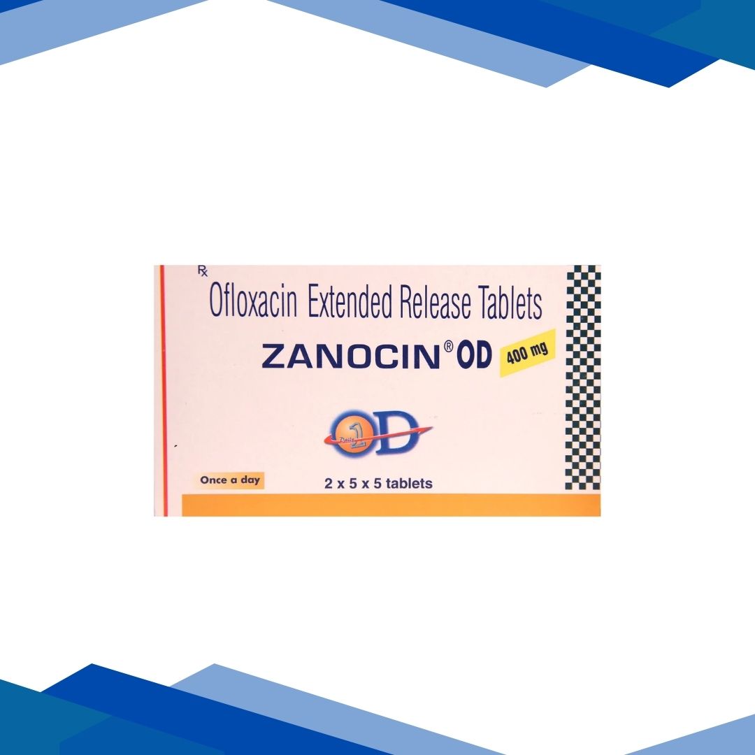 Zanocin OD 400mg Tablet 5'S