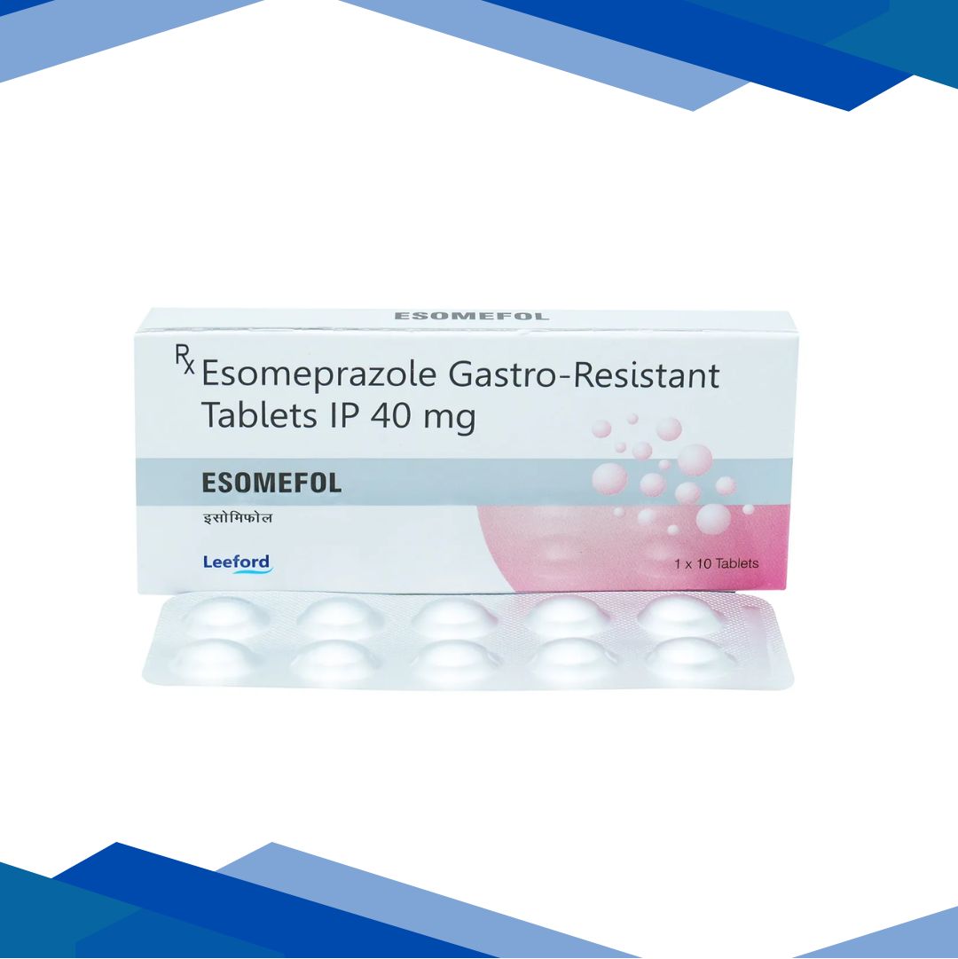 ESOMEFOL 40mg Tablet 10's