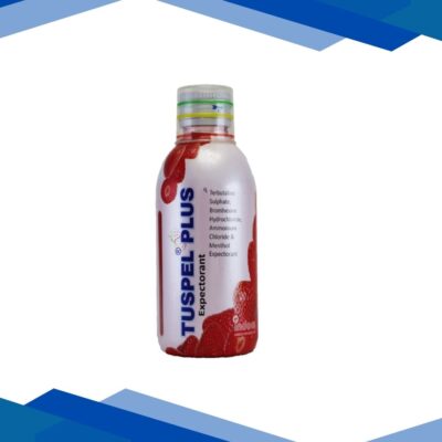 Tuspel Plus Strawberry Flavour Expectorant 100ml