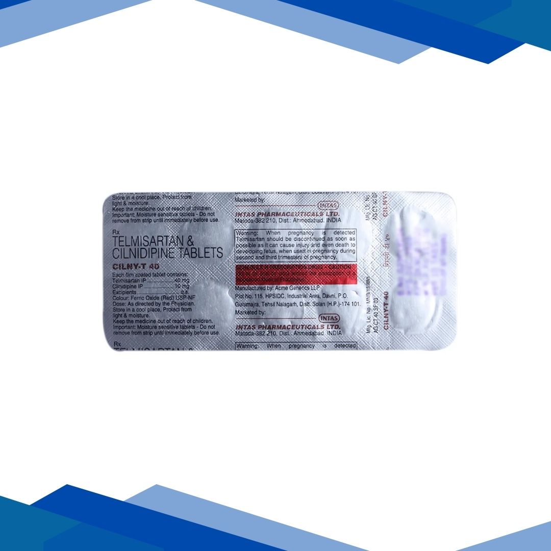 Cilny T 40Mg Tablet 10's