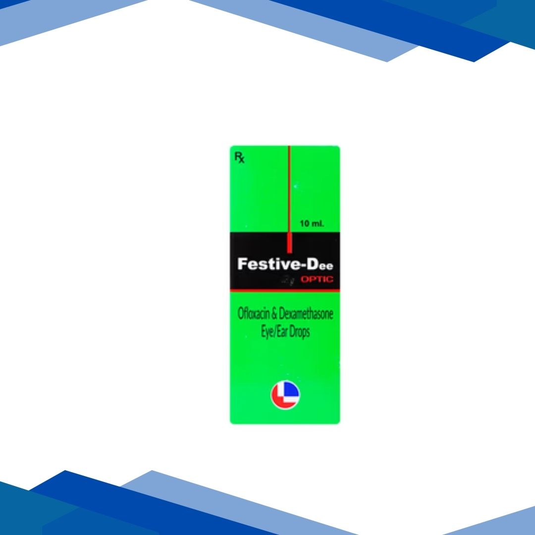 FESTIVE DEE OPTIC Eye/Ear Drops 10ml