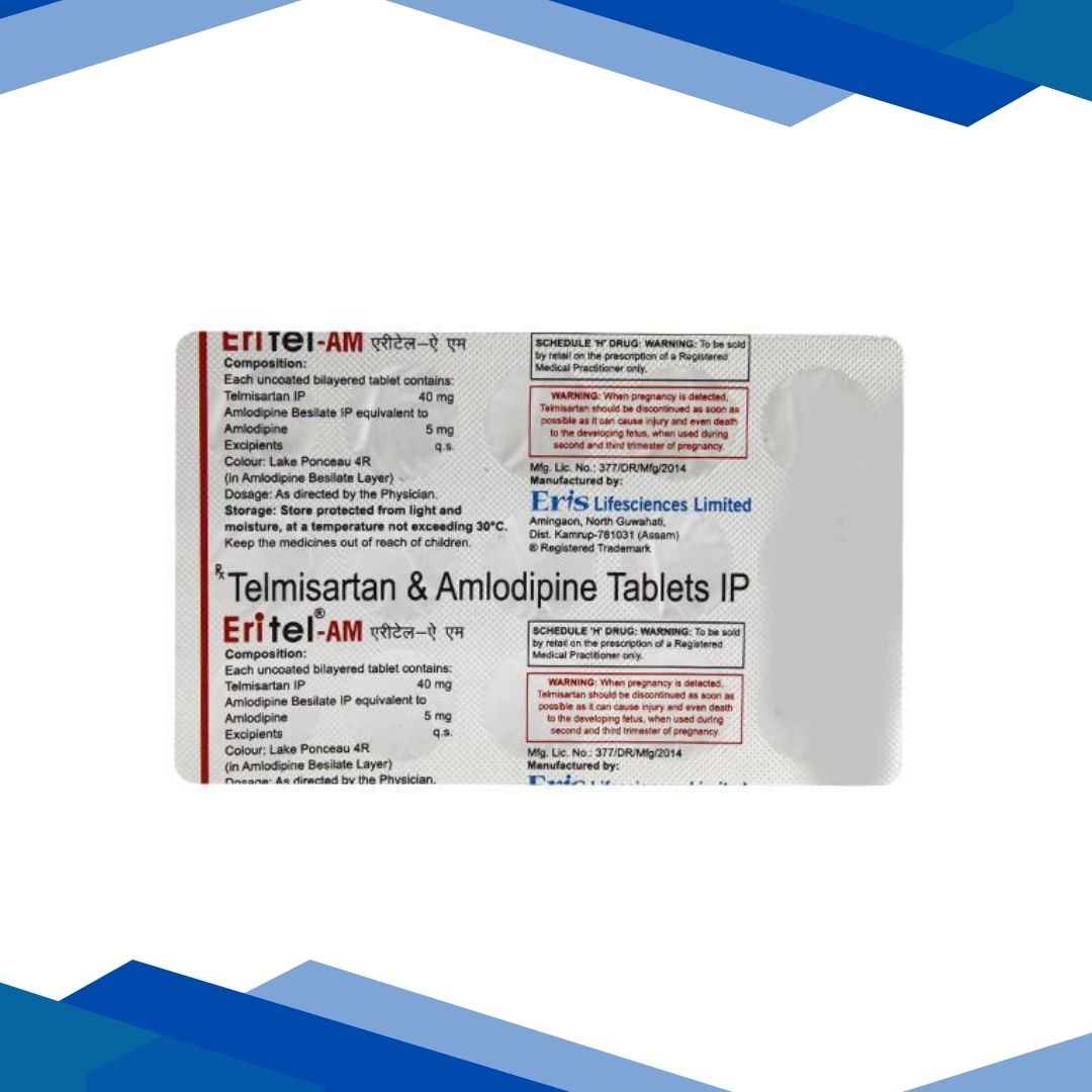 Eritel AM 40mg Tablet 15’S