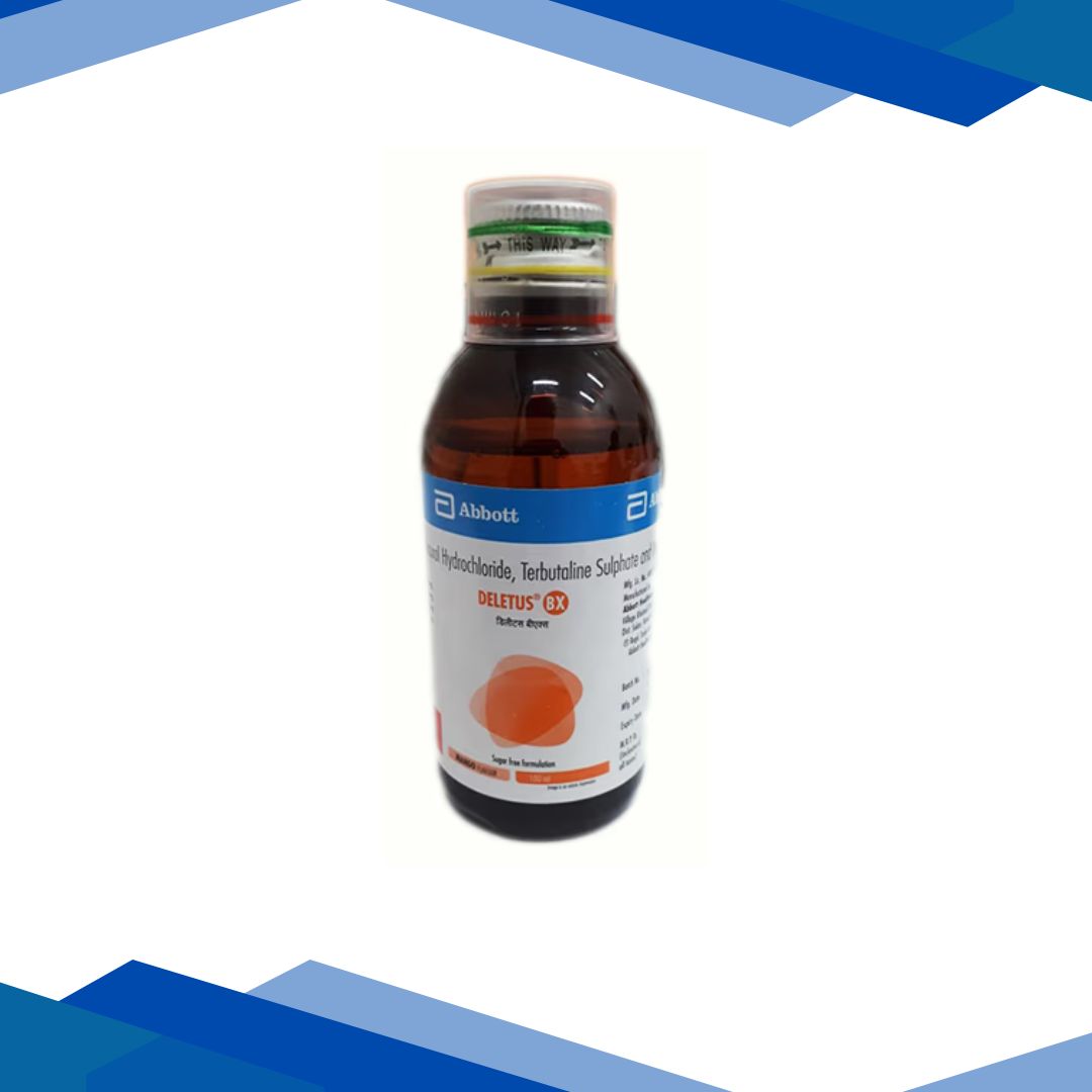DELETUS BX SUGAR FREE MANGO FLAVOUR Syrup 100ml