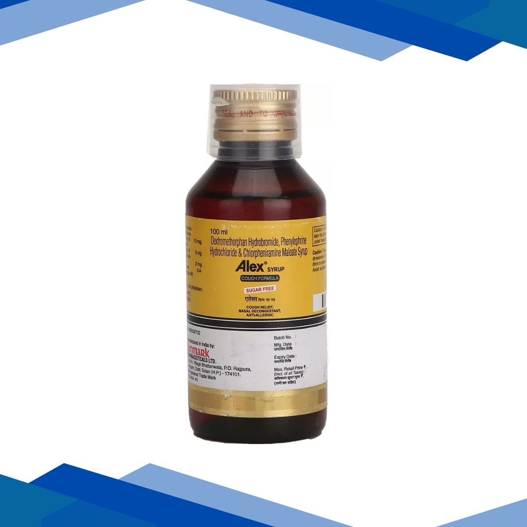 Alex Cough Formula Sugar Free Syrup 100ml