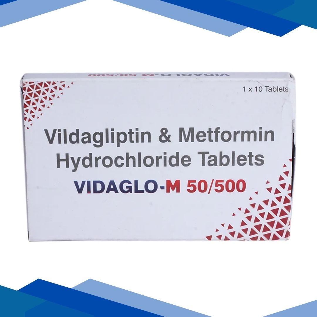 VIDAGLO M 50/500mg Tablet 10's