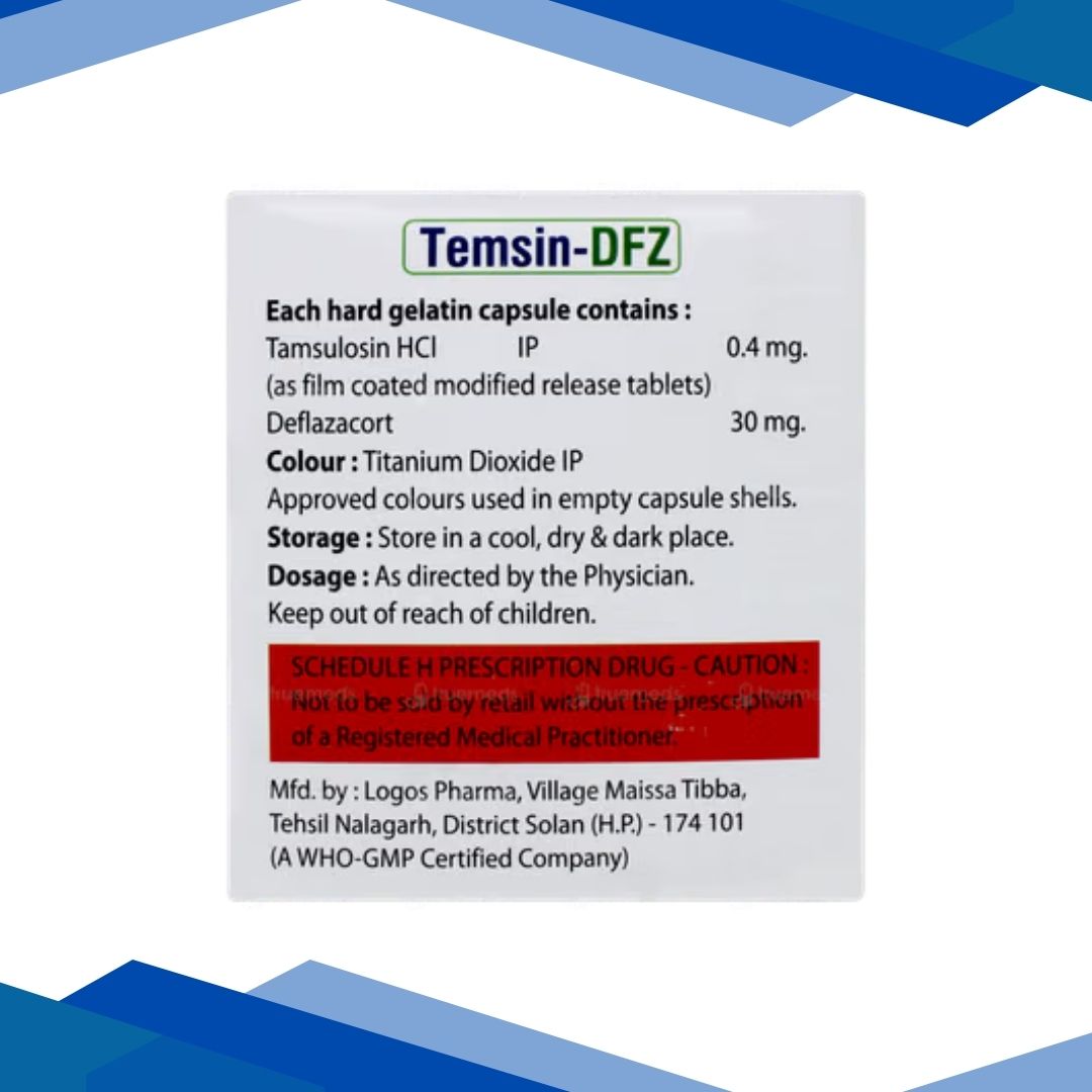TEMSIN DFZ Capsule 10's