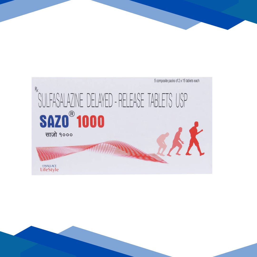 Sazo 1000mg Tablet 15'S