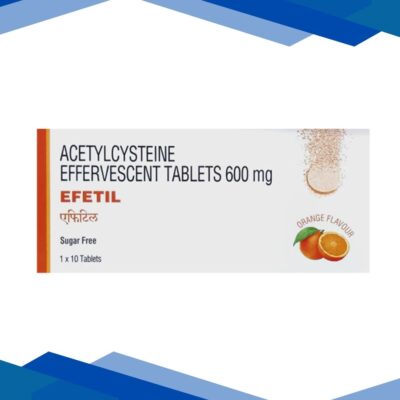EFETIL 600MG SUGAR FREE ORANGE FLAVOUR Effervescent Tablet 10’s