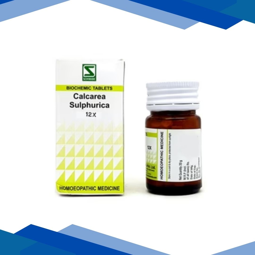 Dr.Willmar Schwabe Calcarea Sulphurica 12X Tablet 20 gm