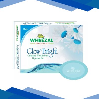 Wheezal Glow Bright Calendula with Berberis Glycerine Soap Bar 75 gm