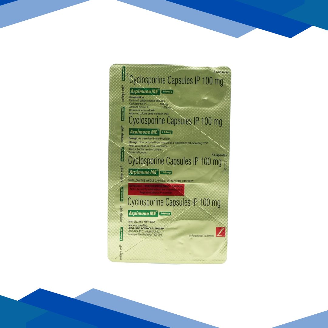 Arpimune ME 100mg Capsule 5'S