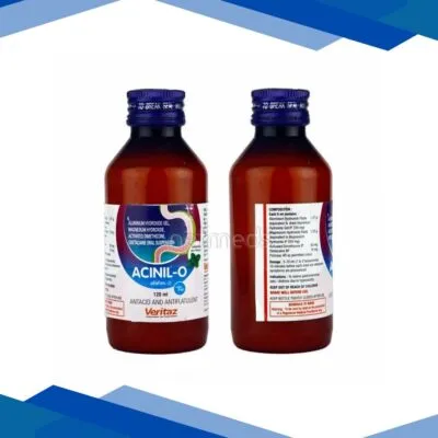 Acinil O Refreshing Mint Flavour Sugar Free Suspension 120ml