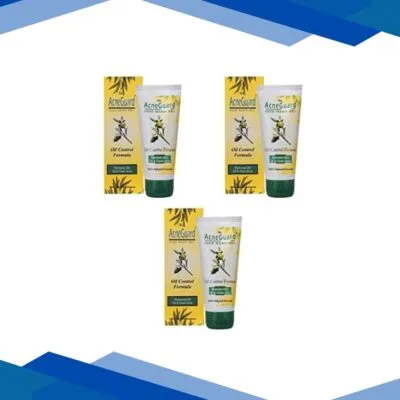 Acneguard Face Wash Gel (Pack Of 3 X 50 g) 1’s