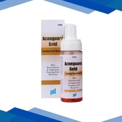 Acneguard Gold Foaming Face wash Gel 150 ml