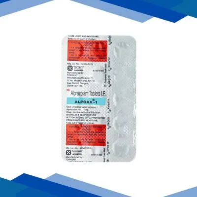 Alprax 1mg Tablet 15’S