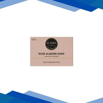Alziba Cares Soap – Rose Almond 100 g