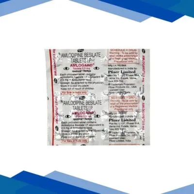 Amlogard 2.5mg Tablet 30’S