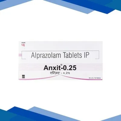 Anxit 0.25mg Tablet 15’S