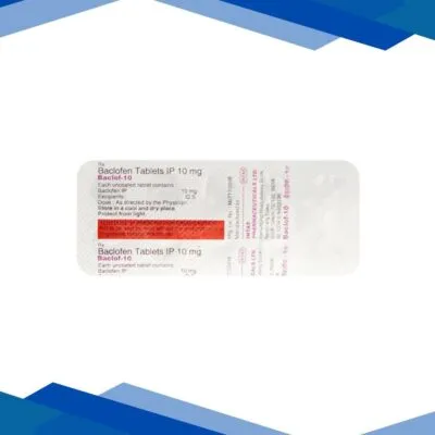 Baclof 10mg Tablet 10'S