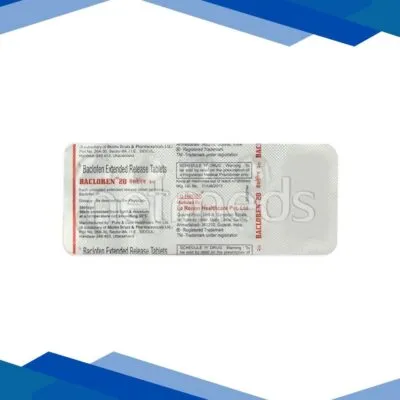 Bacloren 20mg Tablet 10'S
