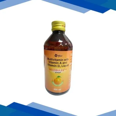 BECOSULES + ORANGE FLAVOUR Syrup 200ml