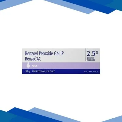 BENZAC AC 2.5% Gel 30gm