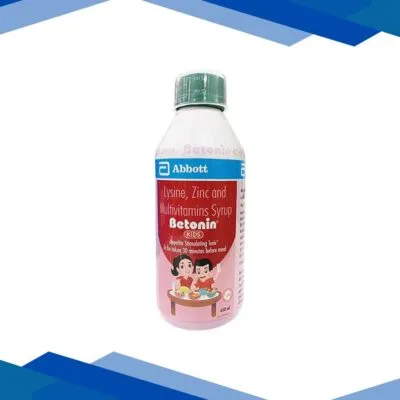 BETONIN KIDS MIXED FRUIT BUBBLEGUM FLAVOUR Syrup 450ml
