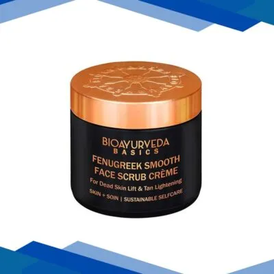 Bioayurveda Basics Fenugreek Smooth Face Scrub Creme 120 gm