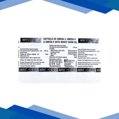 BIOVIT OMEGA 369 Capsule 10’s