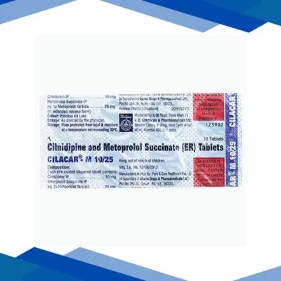 Cilacar M 10/25mg Tablet 10’S