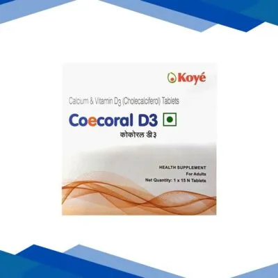 COECORAL D3 GLUTEN FREE (VEG) Tablet 15’s
