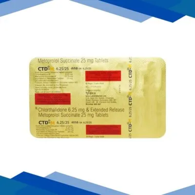 CTD M 6.25/25mg Tablet 10’S