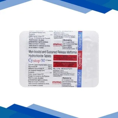 Cystop M 600mg Tablet 10’S