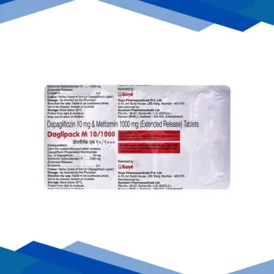 DAGLIPACK M 10/500 Tablet 10’s
