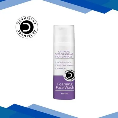 Dermistry Anti Acne 2% Salicylic Acid Foaming Face Wash 150 ml