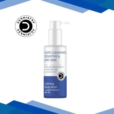 Dermistry Safe Cleansing Sensitive & Dry Skin Body Wash 200 ml
