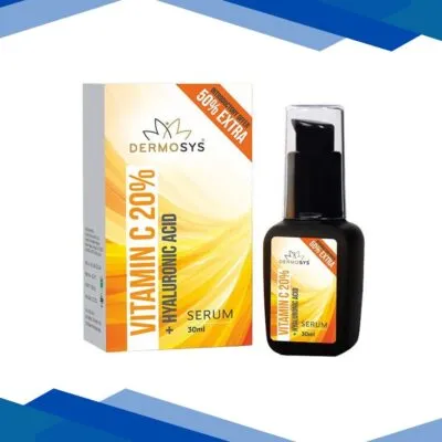 Dermosys Vitamin C 20% + Hyaluronic Acid Face Serum 30 ml