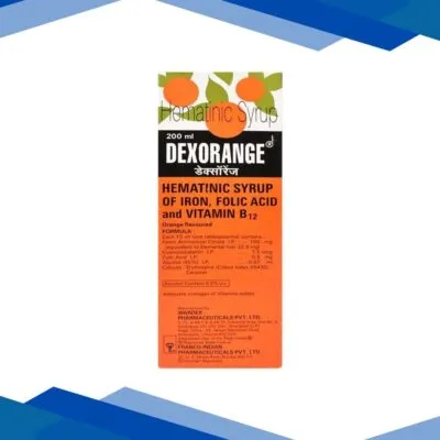 Dexorange Orange Flavoured Syrup 200ml