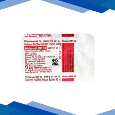 Diabend MR 30mg Tablet 10’S